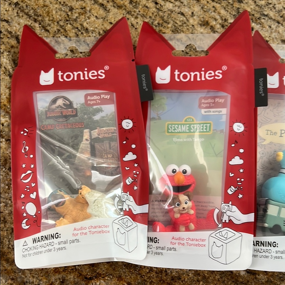Tonies Audio Play Character Set of 5